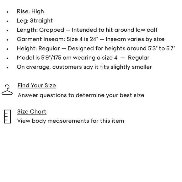 NWT Aritzia Wilfred Melina Vegan Leather Cropped Ankle Pants - Shitake - Size 2 - Picture 6 of 8